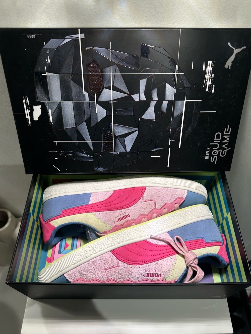 Puma Suede Squid Game Women’s Sneakers Size US 10